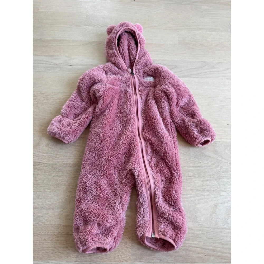 The North Face Pink Campshire One-Piece Bear Infant 3-6M